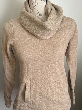J Crew Cowel neck cotton and wool womens dress in small